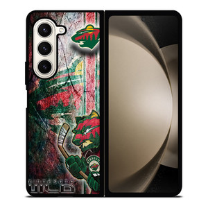 MINNESOTA WILD SYMBOL Samsung Z Fold 5 Case MINNESOTA WILD SYMBOL Samsung Z Fold 5 Case