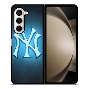 MLB NEW YORK YANKEES LOGO 3 Samsung Z Fold 5 Case MLB NEW YORK YANKEES LOGO 3 Samsung Z Fold 5 Case