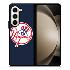 MLB NEW YORK YANKEES LOGO Samsung Z Fold 5 Case MLB NEW YORK YANKEES LOGO Samsung Z Fold 5 Case