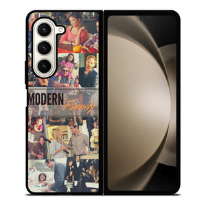 MODERN FAMILY MOVIES SERIES COLLAGE Samsung Z Fold 5 Case