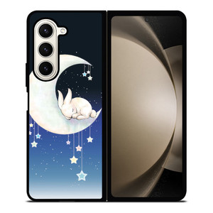 MOON BUNNY SLEEPING Samsung Z Fold 5 Case MOON BUNNY SLEEPING Samsung Z Fold 5 Case