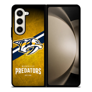 NASHVILLE PREDATORS LOGO Samsung Z Fold 5 Case NASHVILLE PREDATORS LOGO Samsung Z Fold 5 Case