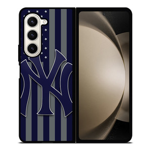 NEW YORK YANKEES LOGO MLB 2 Samsung Z Fold 5 Case NEW YORK YANKEES LOGO MLB 2 Samsung Z Fold 5 Case