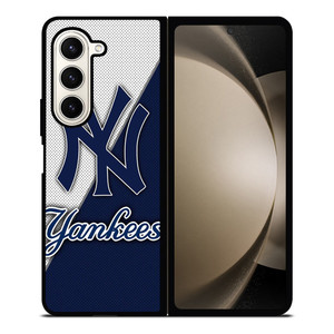NEW YORK YANKEES LOGO MLB Samsung Z Fold 5 Case NEW YORK YANKEES LOGO MLB Samsung Z Fold 5 Case