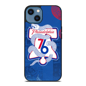 PHILADELPHIA 76ERS LOGO iPhone 14 Case PHILADELPHIA 76ERS LOGO iPhone 14 Case