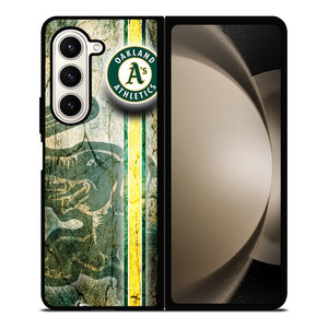 OAKLAND ATHLETICS LOGO 2 Samsung Z Fold 5 Case OAKLAND ATHLETICS LOGO 2 Samsung Z Fold 5 Case