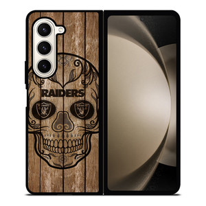 OAKLAND RAIDERS SKULL 4 Samsung Z Fold 5 Case