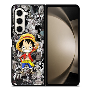 ONE PIECE CUTE LUFFY Samsung Z Fold 5 Case ONE PIECE CUTE LUFFY Samsung Z Fold 5 Case