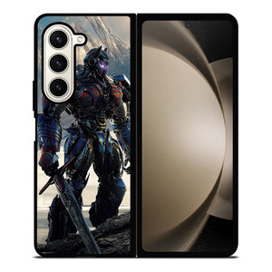 OPTIMUS PRIME WITH SWORD 2 Samsung Z Fold 5 Case OPTIMUS PRIME WITH SWORD 2 Samsung Z Fold 5 Case