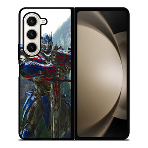 OPTIMUS PRIME WITH SWORD Samsung Z Fold 5 Case OPTIMUS PRIME WITH SWORD Samsung Z Fold 5 Case