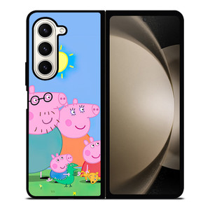 PEPPA PIG FAMILY Samsung Z Fold 5 Case PEPPA PIG FAMILY Samsung Z Fold 5 Case