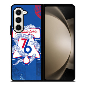 PHILADELPHIA 76ERS LOGO Samsung Z Fold 5 Case PHILADELPHIA 76ERS LOGO Samsung Z Fold 5 Case