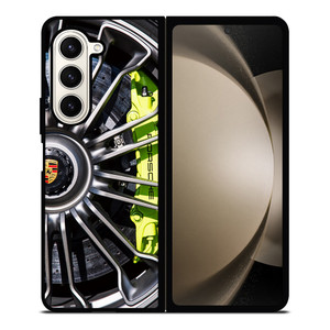PORSCHE CAR WHEEL Samsung Z Fold 5 Case