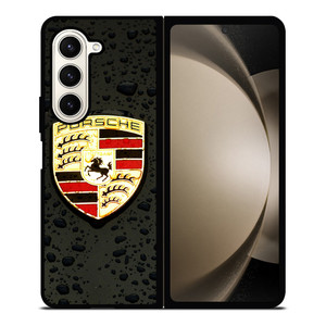 PORSCHE LOGO Samsung Z Fold 5 Case PORSCHE LOGO Samsung Z Fold 5 Case