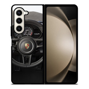 PORSCHE STEERING WHEEL 2 Samsung Z Fold 5 Case