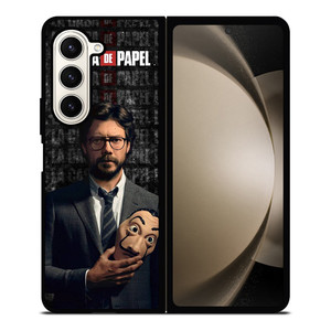 PROFESSOR MONEY HEIST 2 Samsung Z Fold 5 Case PROFESSOR MONEY HEIST 2 Samsung Z Fold 5 Case