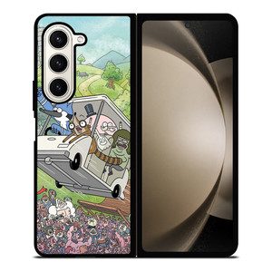 REGULAR SHOW ART Samsung Z Fold 5 Case REGULAR SHOW ART Samsung Z Fold 5 Case