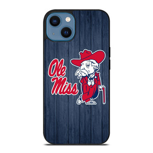 OLE MISS BASEBALL LOGO iPhone 14 Case OLE MISS BASEBALL LOGO iPhone 14 Case