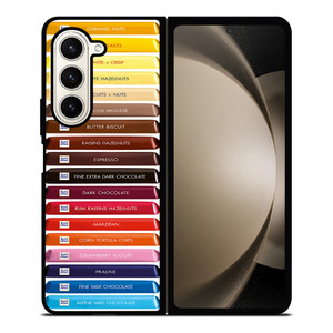 RITTER SPORT CHOCOLATE LIST Samsung Z Fold 5 Case RITTER SPORT CHOCOLATE LIST Samsung Z Fold 5 Case