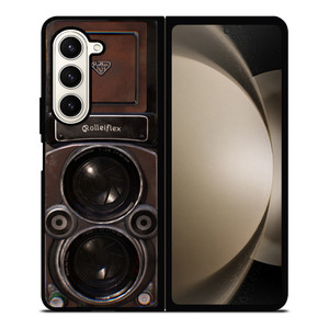 ROLLEIFLEX VINTAGE CAMERA 3 Samsung Z Fold 5 Case