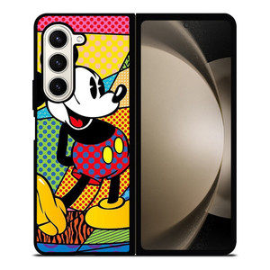 ROMERO BRITTO MICKEY MOUSE Samsung Z Fold 5 Case ROMERO BRITTO MICKEY MOUSE Samsung Z Fold 5 Case