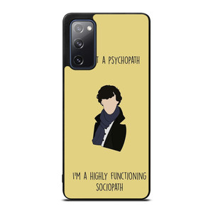 SHERLOCK HOLMES QUOTES Samsung Galaxy S20 FE Case SHERLOCK HOLMES QUOTES Samsung Galaxy S20 FE Case