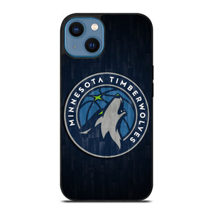 MINNESOTA TIMBERWOLVES LOGO iPhone 14 Case