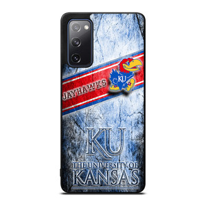 UNIVERSITY OF KANSAS JAYHAWKS LOGO Samsung Galaxy S20 FE Case UNIVERSITY OF KANSAS JAYHAWKS LOGO Samsung Galaxy S20 FE Case