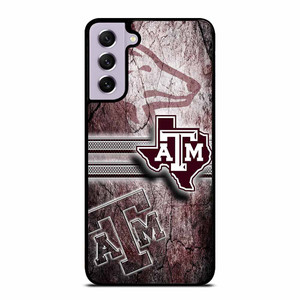 TEXAS A&M AGGIE LOGO Samsung Galaxy S21 FE Case TEXAS A&M AGGIE LOGO Samsung Galaxy S21 FE Case