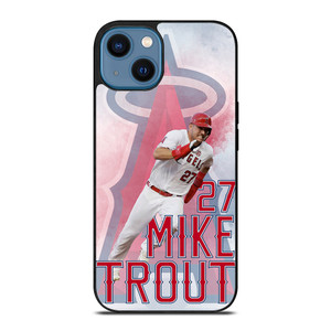 LA ANGELS OF ANAHEIM MIKE TROUT iPhone 14 Case