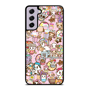 TOKIDOKI UNICORN DONUTELLA COLLAGE Samsung Galaxy S21 FE Case TOKIDOKI UNICORN DONUTELLA COLLAGE Samsung Galaxy S21 FE Case
