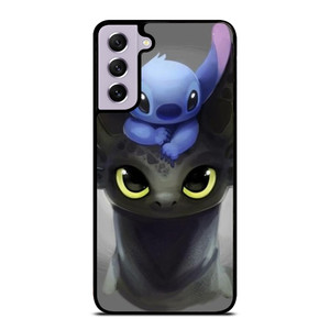 TOOTHLESS AND STITCH Samsung Galaxy S21 FE Case