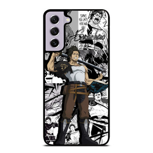 YAMI BLACK CLOVER COLLAGE 4 Samsung Galaxy S21 FE Case YAMI BLACK CLOVER COLLAGE 4 Samsung Galaxy S21 FE Case