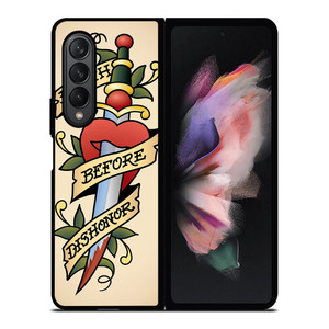 SAILOR JERRY TATTOO 3 Samsung Z Fold 3 Case SAILOR JERRY TATTOO 3 Samsung Z Fold 3 Case