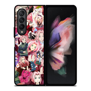 SAKURA HARUNO COLLAGE 2 Samsung Z Fold 3 Case SAKURA HARUNO COLLAGE 2 Samsung Z Fold 3 Case