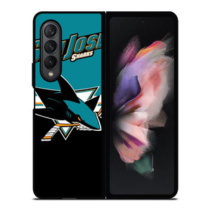 SAN JOSE SHARKS 4 Samsung Z Fold 3 Case SAN JOSE SHARKS 4 Samsung Z Fold 3 Case