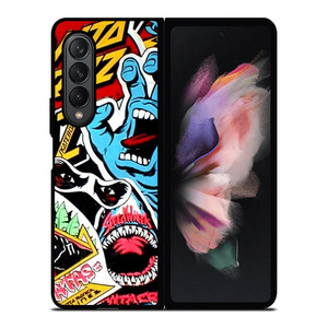 SANTA CRUZ SKATEBOARD 3 Samsung Z Fold 3 Case SANTA CRUZ SKATEBOARD 3 Samsung Z Fold 3 Case