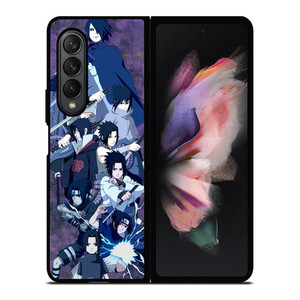 SASUKE UCHIHA COLLAGE Samsung Z Fold 3 Case SASUKE UCHIHA COLLAGE Samsung Z Fold 3 Case