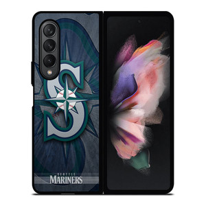 SEATTLE MARINERS LOGO 4 Samsung Z Fold 3 Case SEATTLE MARINERS LOGO 4 Samsung Z Fold 3 Case