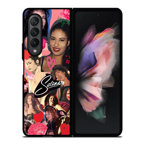 SELENA QUINTANILLA COLLAGE 2 Samsung Z Fold 3 Case SELENA QUINTANILLA COLLAGE 2 Samsung Z Fold 3 Case