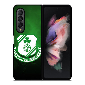 SHAMROCK ROVERS FC LOGO Samsung Z Fold 3 Case