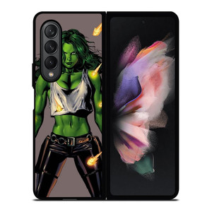 SHE HULK MARVEL 3 Samsung Z Fold 3 Case SHE HULK MARVEL 3 Samsung Z Fold 3 Case