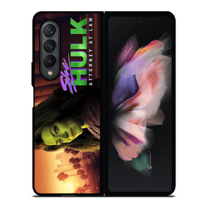 SHE HULK MARVEL Samsung Z Fold 3 Case SHE HULK MARVEL Samsung Z Fold 3 Case