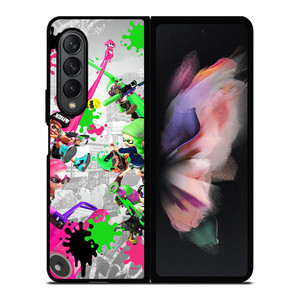 SPLATOON GAME Samsung Z Fold 3 Case SPLATOON GAME Samsung Z Fold 3 Case