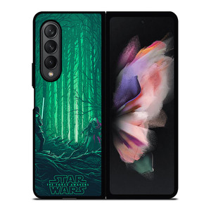 STARWARS GREEN FOREST Samsung Z Fold 3 Case