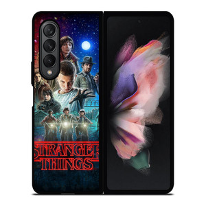 STRANGER THINGS CHARACTERS MOVIE Samsung Z Fold 3 Case