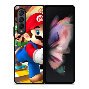 SUPER MARIO AND FRIEND Samsung Z Fold 3 Case SUPER MARIO AND FRIEND Samsung Z Fold 3 Case