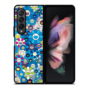 TAKASHI MURAKAMI BLUE Samsung Z Fold 3 Case