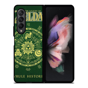 THE LEGEND OF ZELDA HYRULE HISTORIA Samsung Z Fold 3 Case THE LEGEND OF ZELDA HYRULE HISTORIA Samsung Z Fold 3 Case