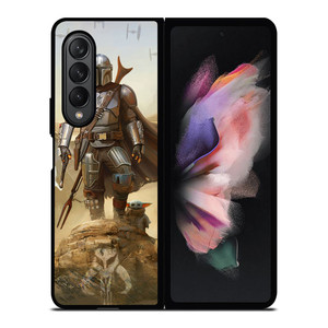 THE MANDALORIAN STARWARS Samsung Z Fold 3 Case THE MANDALORIAN STARWARS Samsung Z Fold 3 Case
